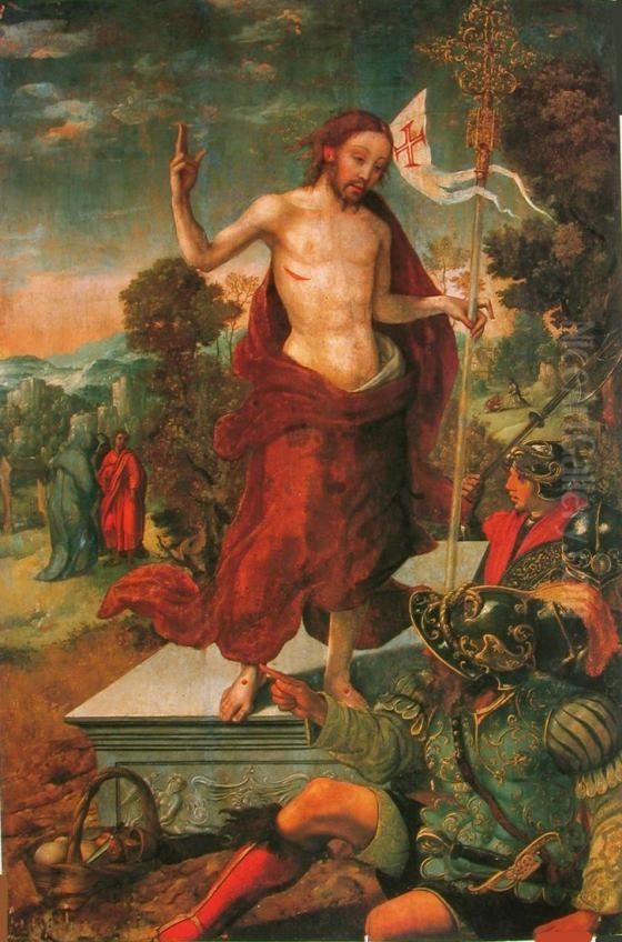 Ressurreicao Oil Painting by Diogo De Contreiras