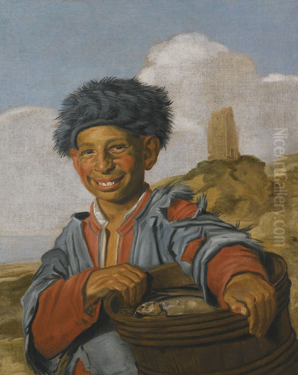 The Laughing Fisherboy Oil Painting by Frans Hals