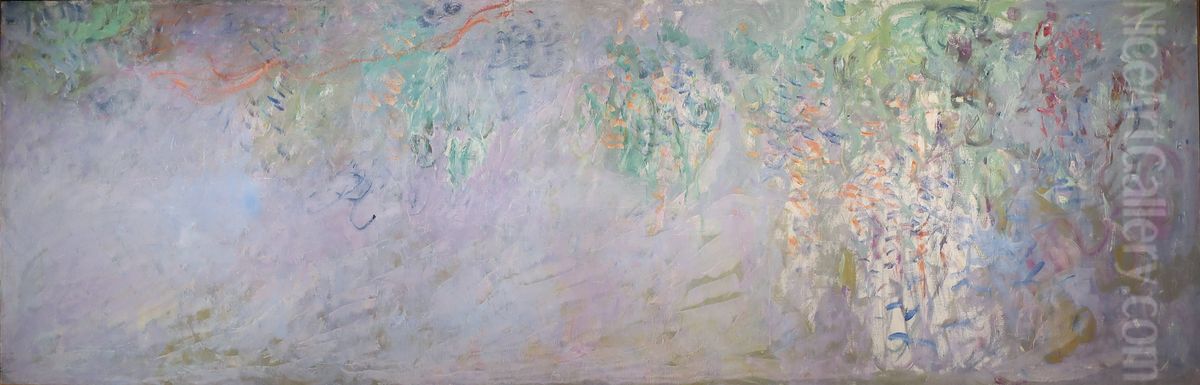 Glyzinien Oil Painting by Claude Oscar Monet