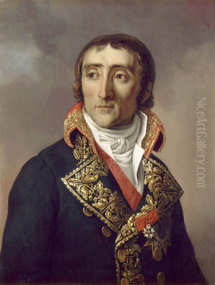 Amiral Eustache Bruix (1759-1805) Oil Painting by Jean-Baptiste Paulin Guerin