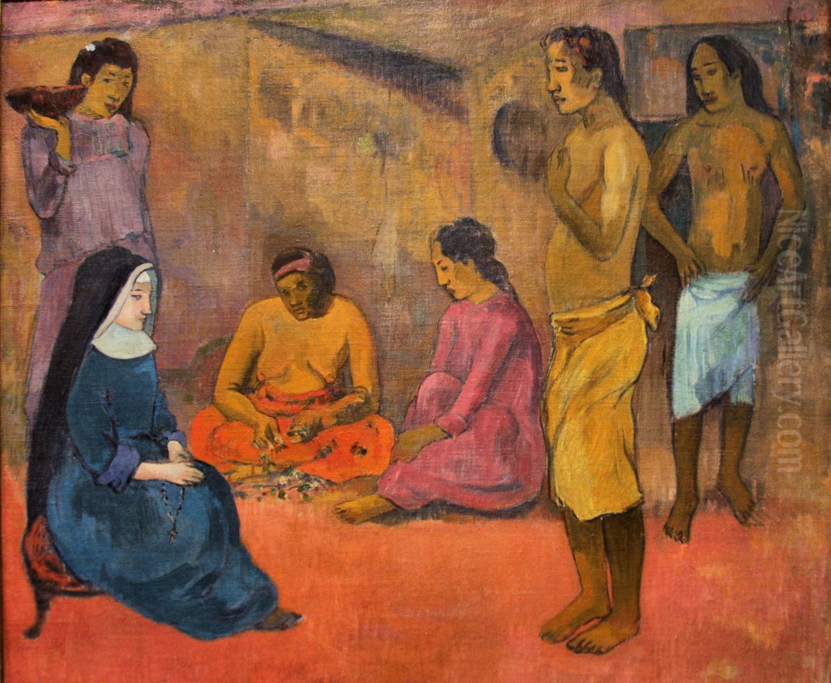 Sister of Charity Oil Painting by Paul Gauguin