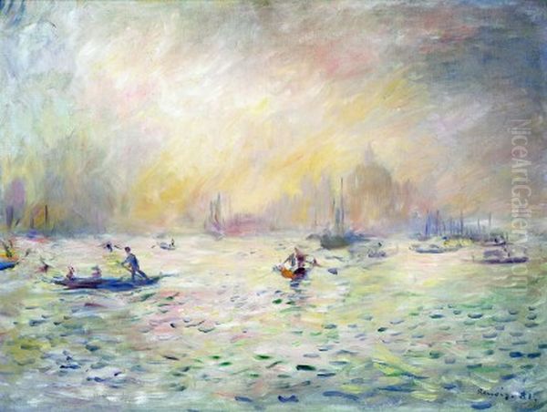 Venice - Fog Oil Painting by Pierre Auguste Renoir