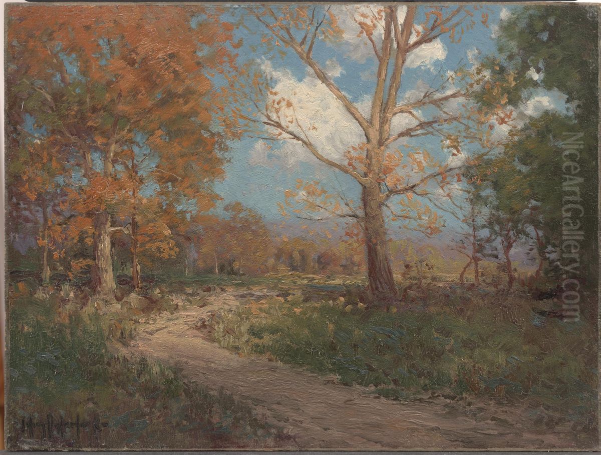 October Sunlight Oil Painting by Julian Onderdonk