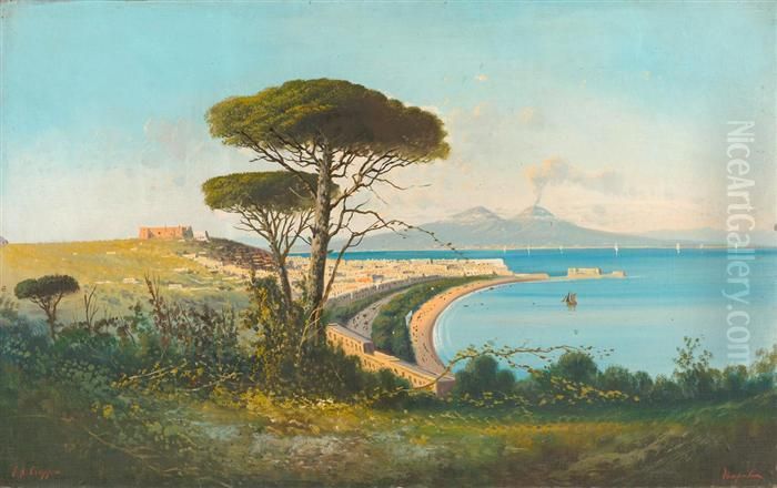 Napoli. Oil Painting by F.A. Ciappa