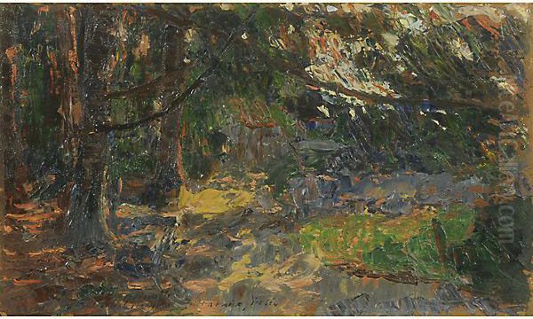 Bosco Oil Painting by Guido Cinotti