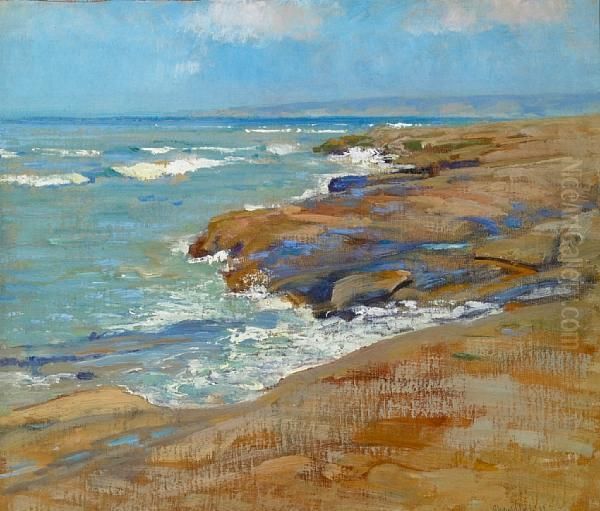 Laguna Beach Oil Painting by Alson Skinner Clark