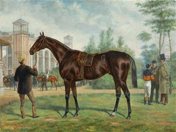 Before The Race Oil Painting by James Collinson