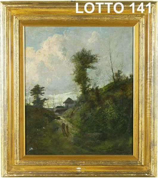 Paesaggio Montano Oil Painting by Giovanni Colmo