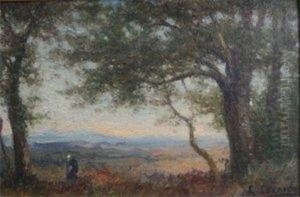 Paysage Oil Painting by Gaston Corbier
