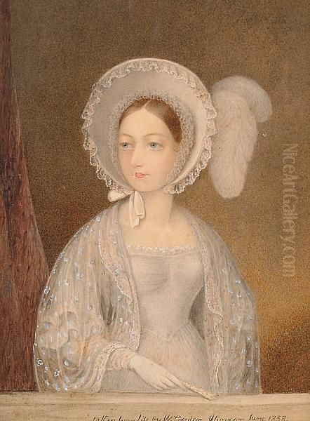 Queen Victoria Oil Painting by William the Elder Corden