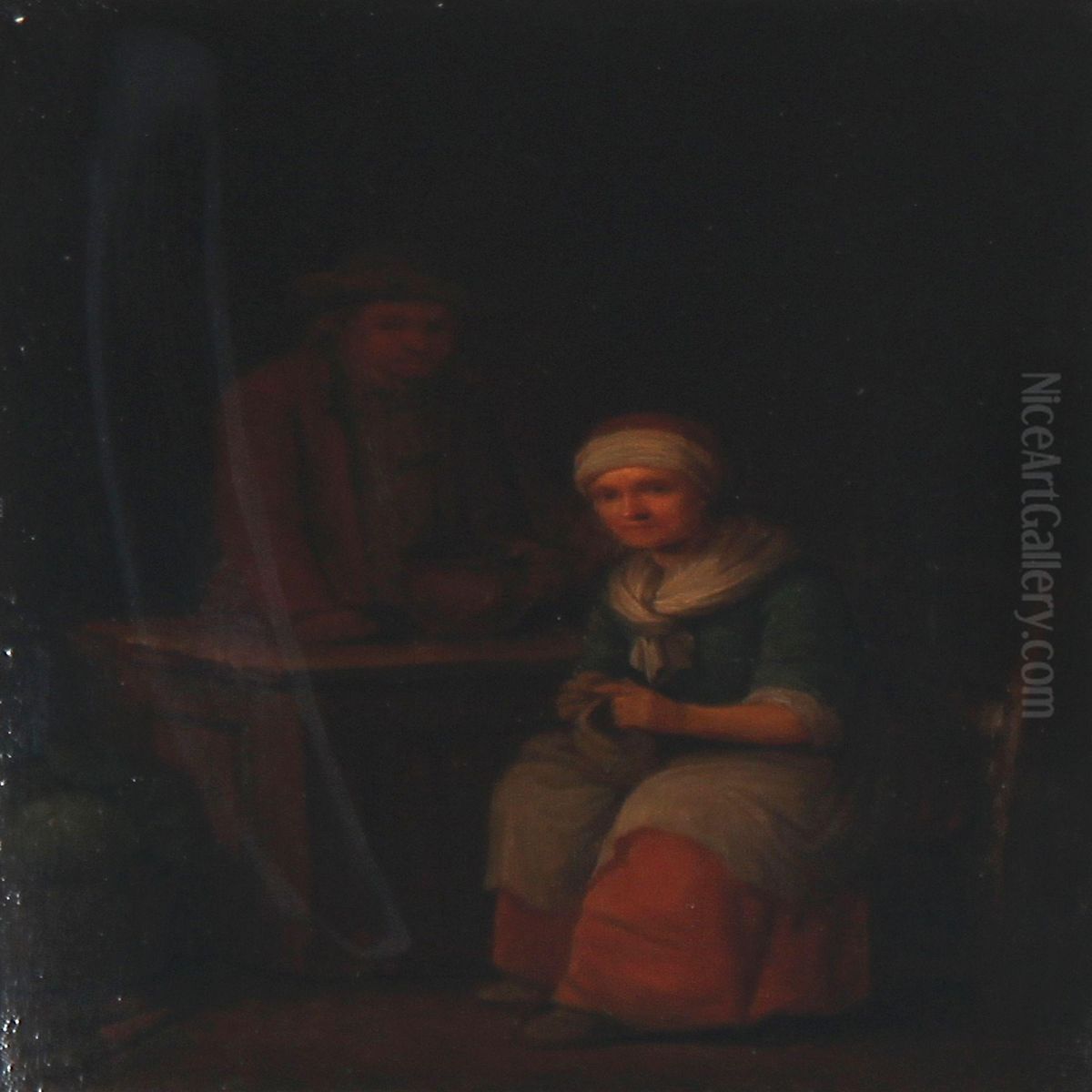 I Grontboden Oil Painting by Peter Cramer