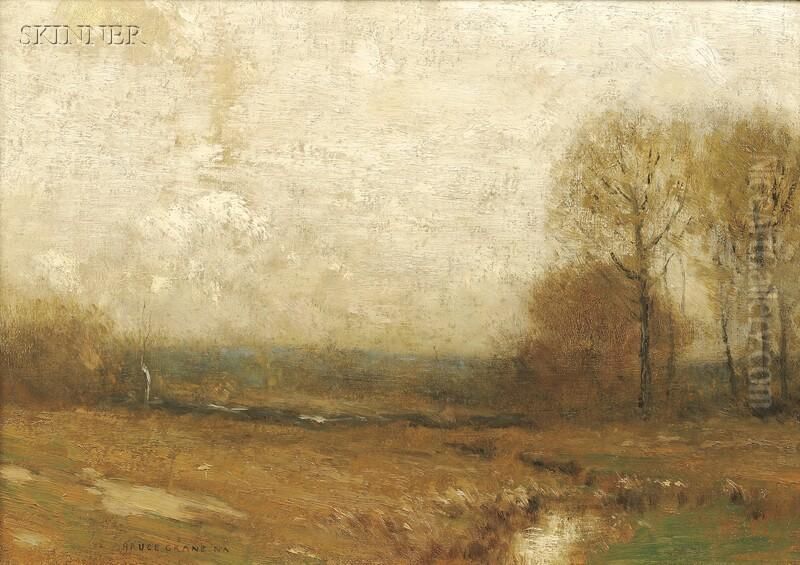 Golden Dusk Oil Painting by Bruce Crane