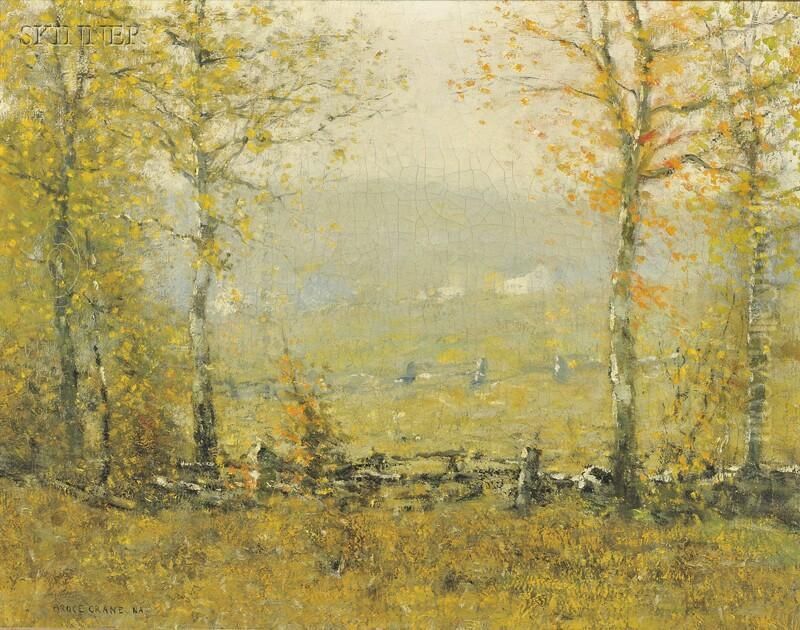 The Vista Oil Painting by Bruce Crane