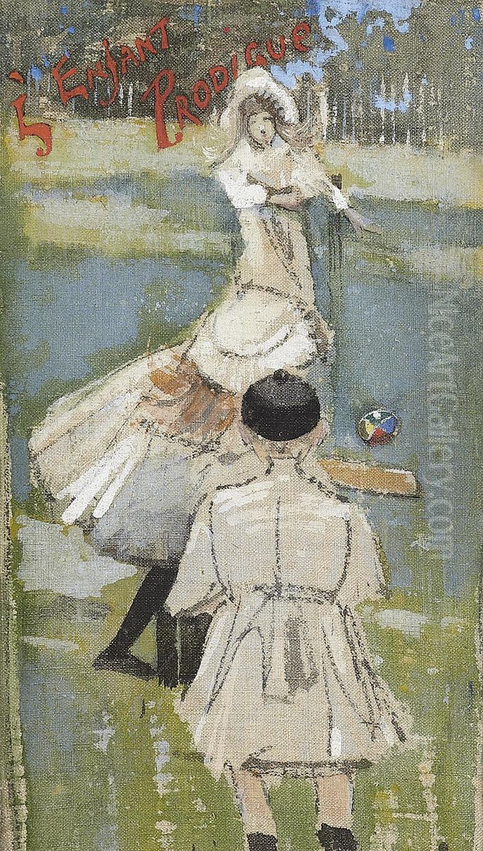 L'enfant Prodigue Oil Painting by Joseph Crawhall