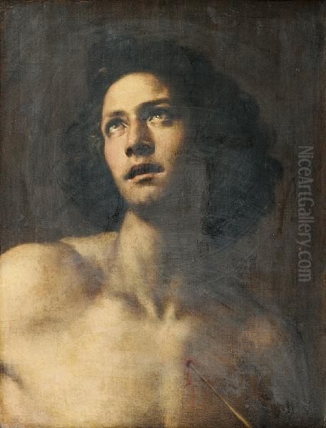 Saint Sebastian Oil Painting by Domenico Cresti (see Passignano)