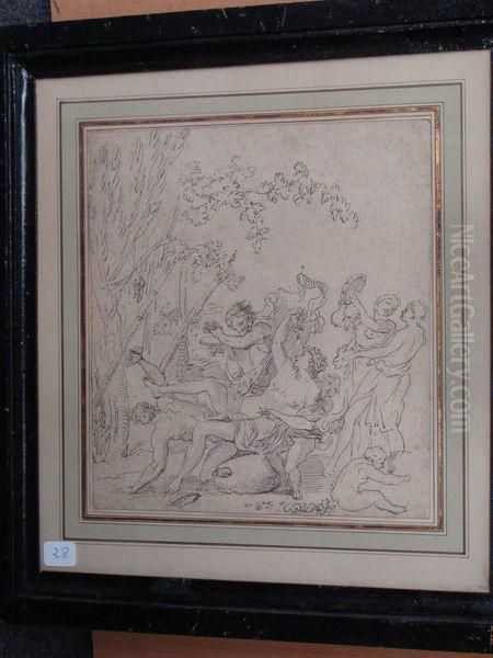 Bacchanale Oil Painting by Donato Creti