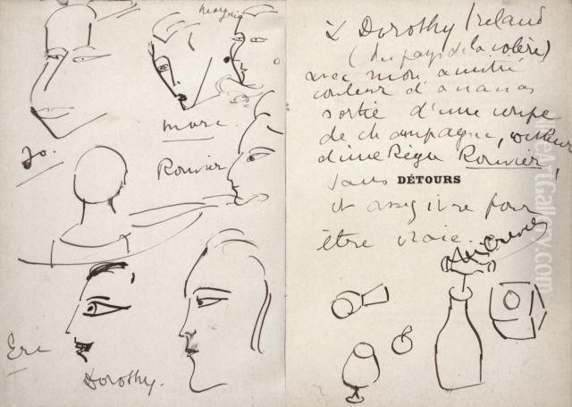 Sans Detours Oil Painting by Rene Crevel