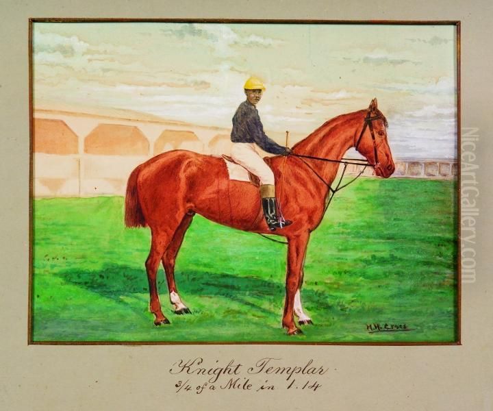 Knight Templar Oil Painting by Henri Edmond Cross