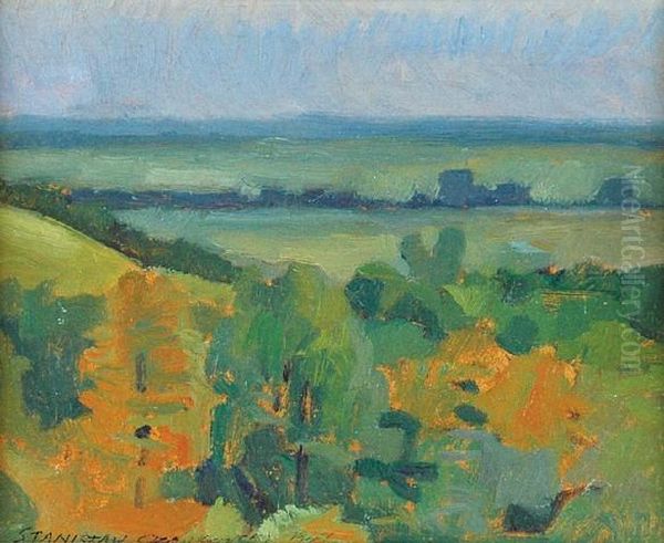 Z Ziemi Lubelskiej I Oil Painting by Stanislaw Czajkowski