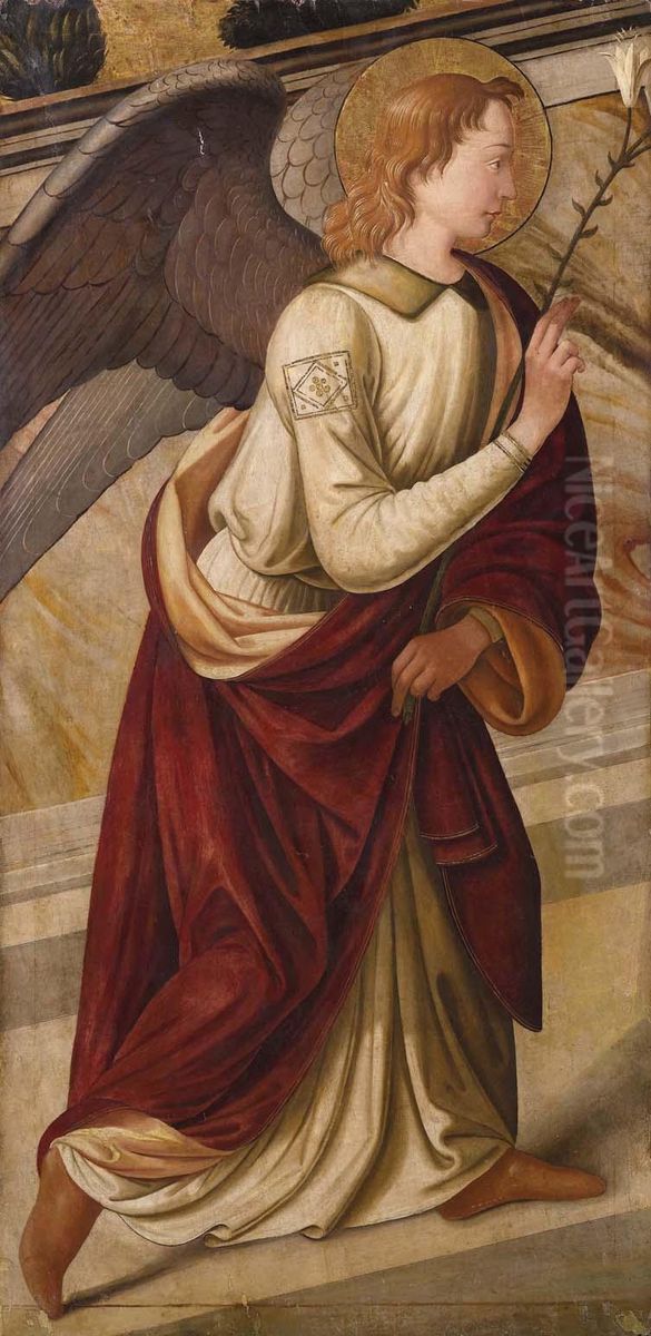 Arcangelo Gabriele Oil Painting by Biagio D'Antonio