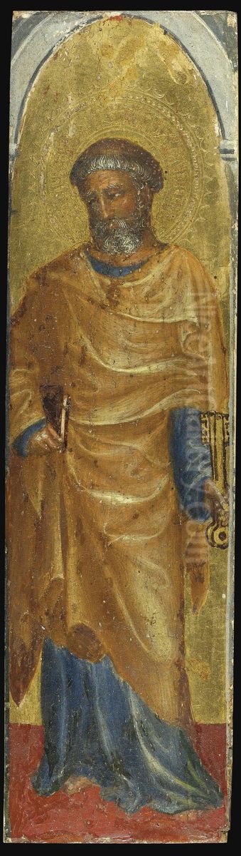 Saint Peter Oil Painting by Gentile Da Fabriano