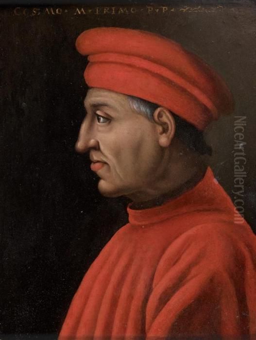 Portrait De Come De Medicis Oil Painting by (Jacopo Carucci) Pontormo