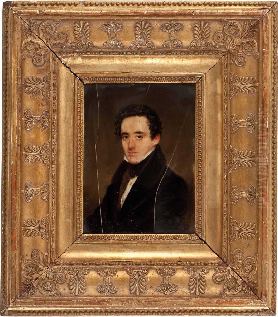 Bildnis Eines Herrn Oil Painting by Moritz Michael Daffinger