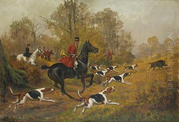 Le Vautrait Oil Painting by Edouard Dantan