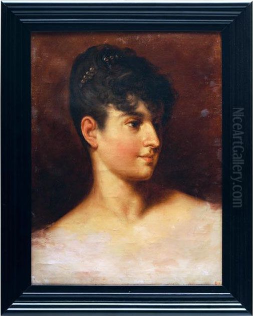 Retrato De Dama Oil Painting by Daniel Davila