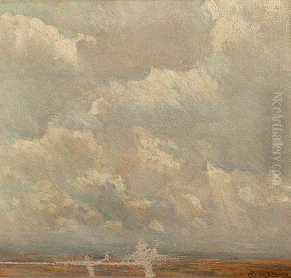 Paisaje Oil Painting by Aureliano de Beruete y Moret