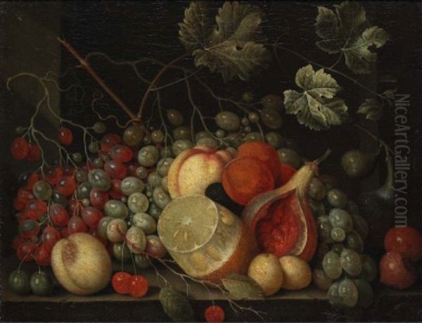 Still Life Oil Painting by Cornelis De Bryer