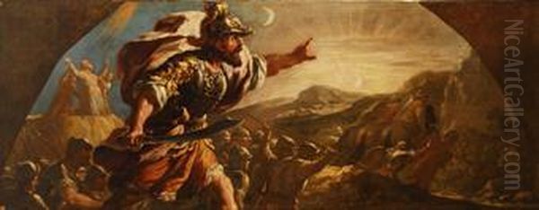 Untitled Oil Painting by Acislo Antonio Palomino