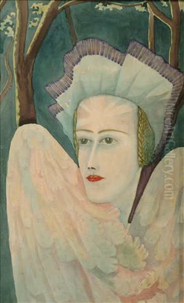 The Snow Queen Oil Painting by Elisabeth De Groux