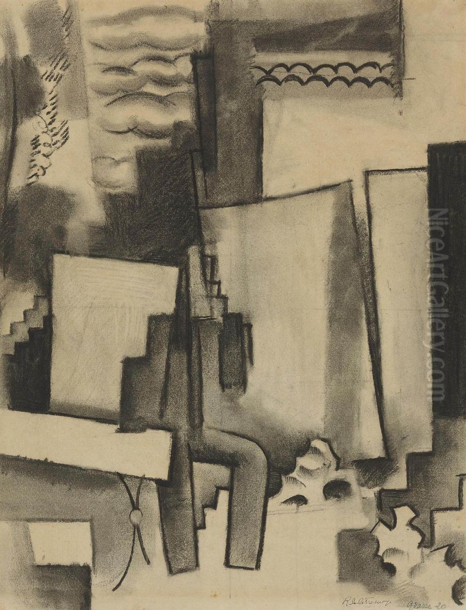 Le Jardin Oil Painting by Roger de La Fresnaye