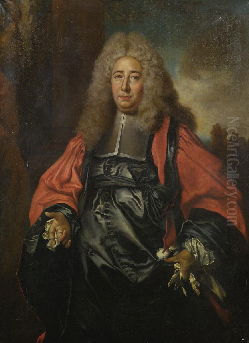 French Judge Oil Painting by Nicolas de Largillierre