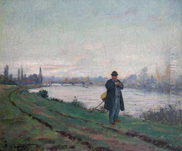 (ecole Francaise Du Xixe Siecle) Oil Painting by Fernand de Launay