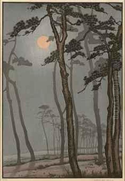 'the Harp Of The Winds' Oil Painting by Pedro J. De Lemos