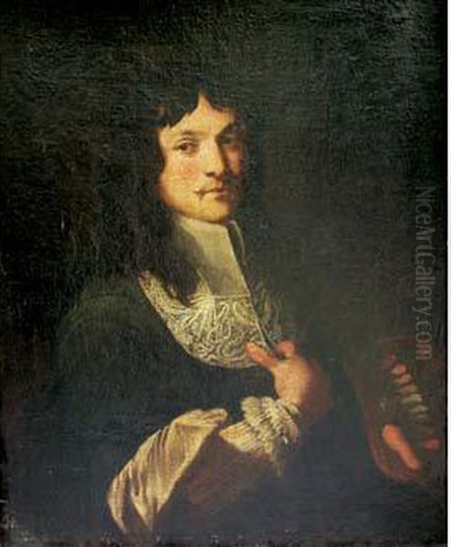 Autoportrait Oil Painting by Jacques de L`estin
