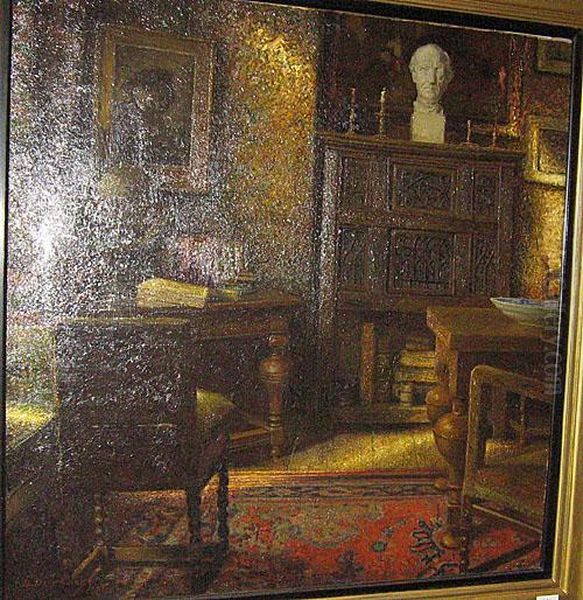 Interieur.
 Interieur Oil Painting by Bernard De Maere