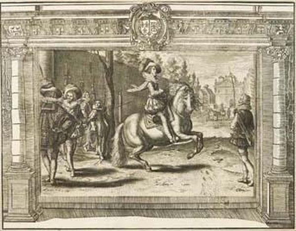 Raccolta Di Trentadue Incisioni All'acquaforte Oil Painting by Crispijn van de Passe