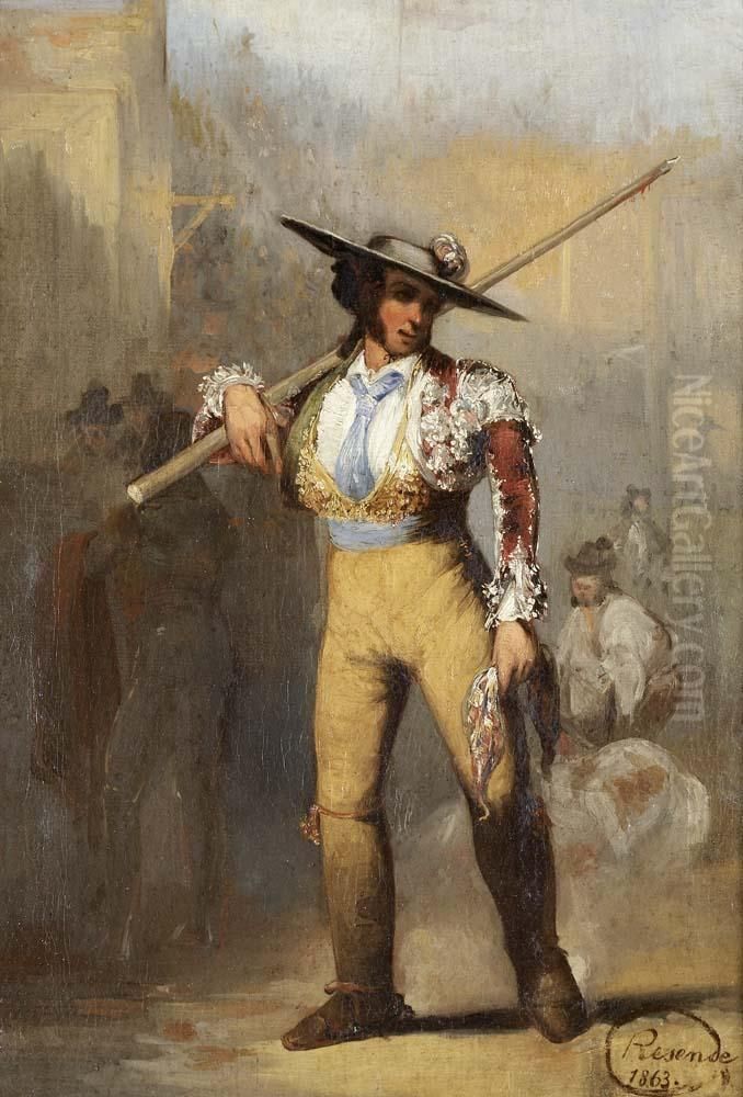 Homem Picador Oil Painting by Francisco Goya Fuendetodos