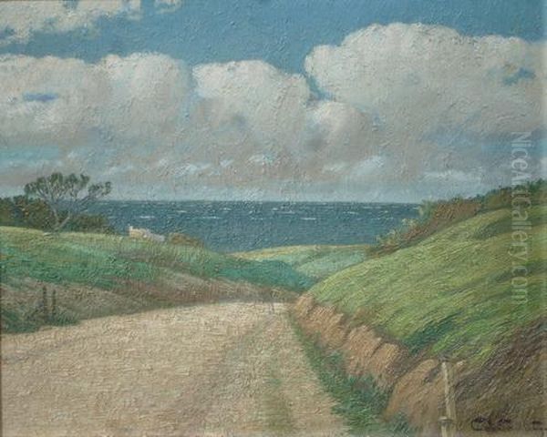 Hacia Punta Gorda Oil Painting by Carlos Maria De Santiago