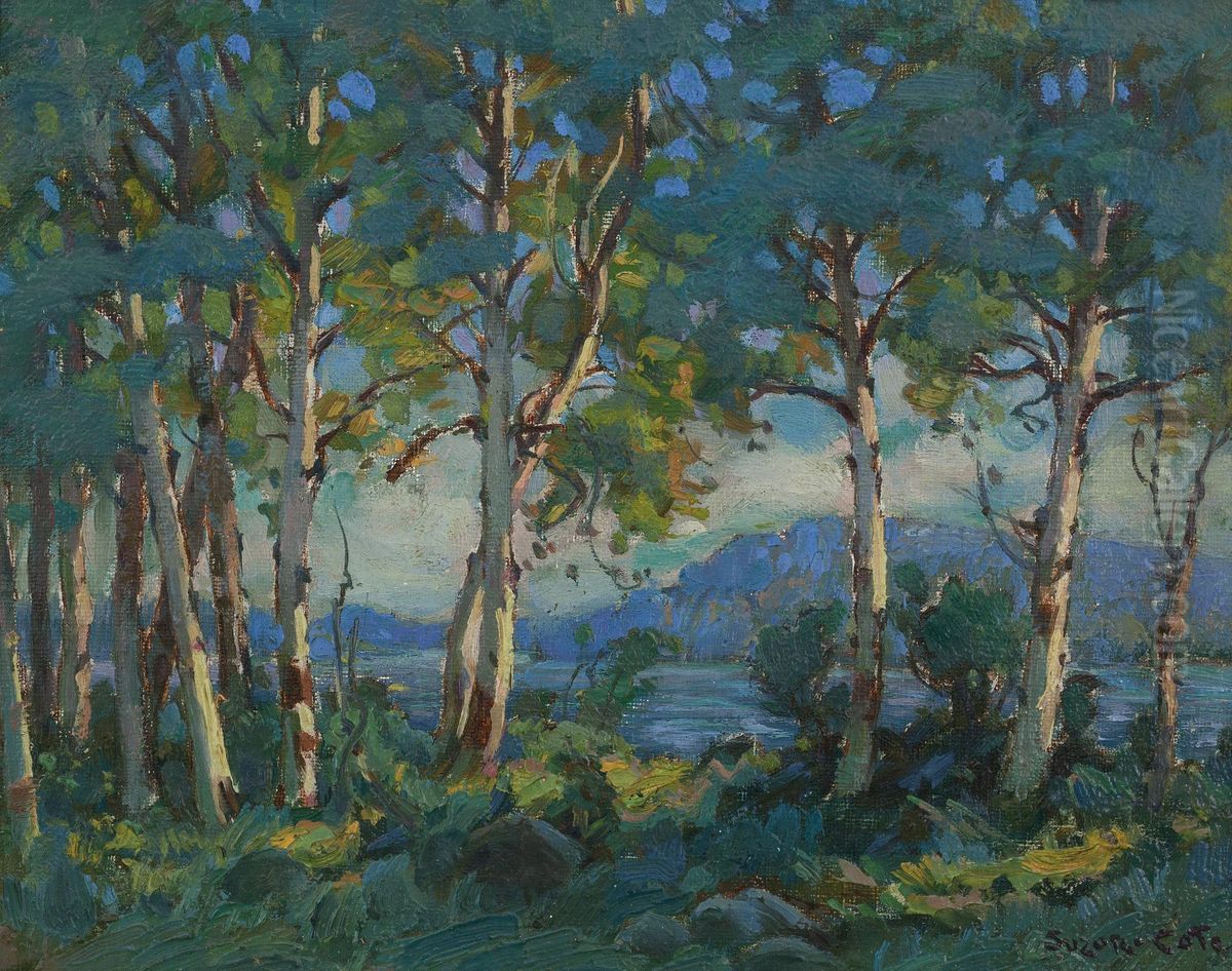 Nr. Arthabaska Oil Painting by Marc Aurele de Roy Suzor-Cote