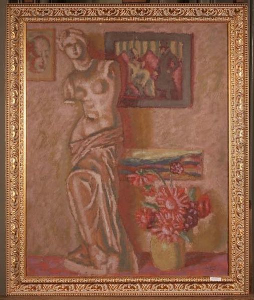 Nature Morte Et Venus. 1913 Oil Painting by Georges De Traz