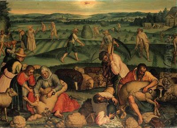 The Month Of June Oil Painting by Peter Candid