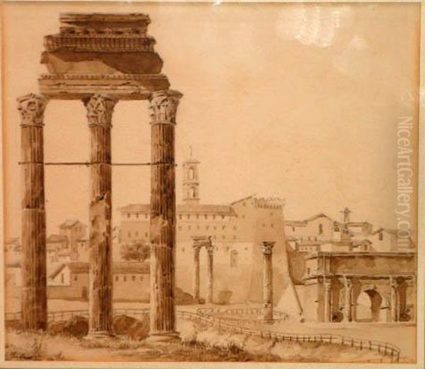 Debret Oil Painting by Jean Baptiste Debret