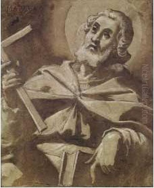 San Matteo Oil Painting by Giovanni Battista della Rovere