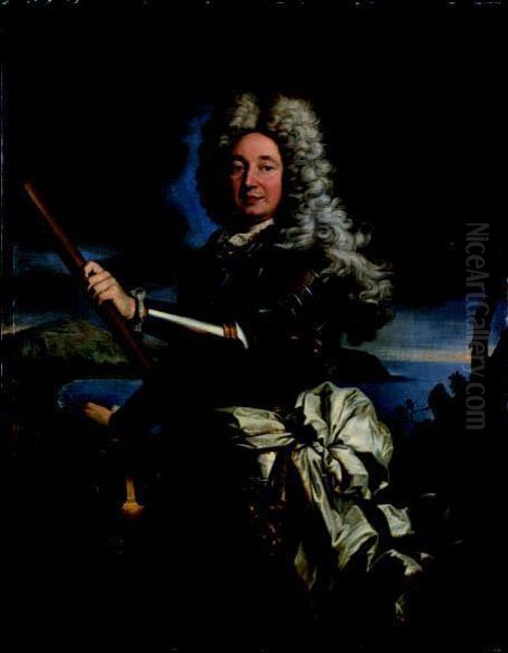 Ritratto Del Magnifico Clemente Doria Oil Painting by Giovanni Maria delle, called Mulinaretto Piane