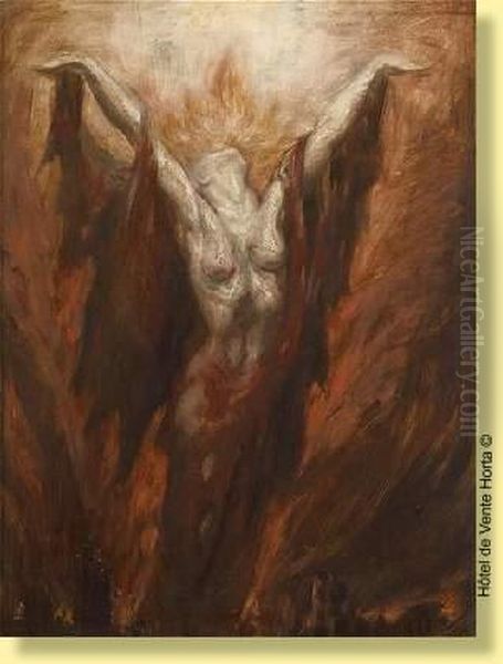 Les Passions Oil Painting by Jean Delville