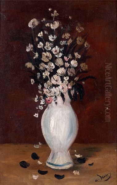 Bouquet De Fleurs Oil Painting by Andre Derain
